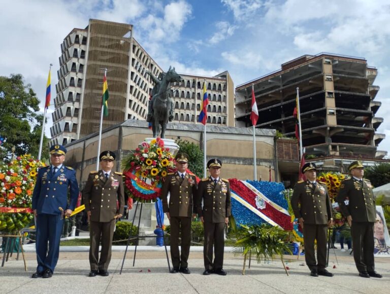 FANB y poderes civiles celebraron 202 años de la Batalla de Carabobo y Día del Ejército