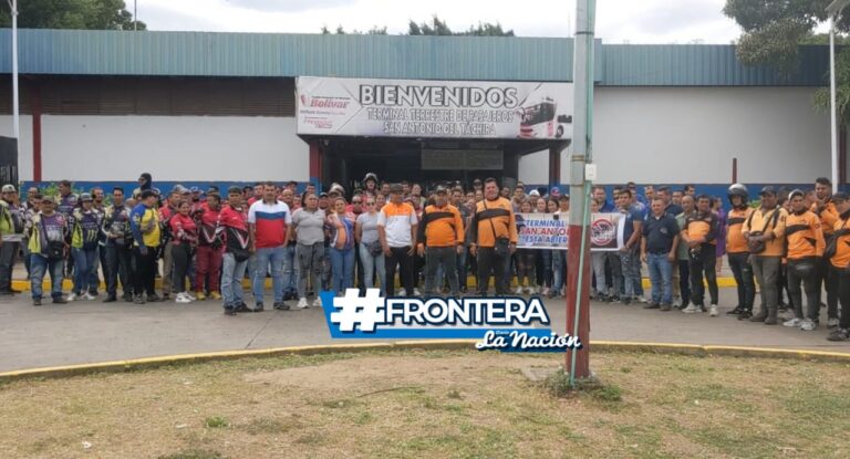 “San Antonio del Táchira se respeta”: trabajadores del terminal en repuesta a los suburbanos