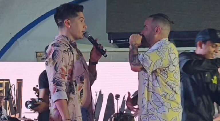 Lo que dijo la mamá de Chyno tras la presentación del cantante en Lechería