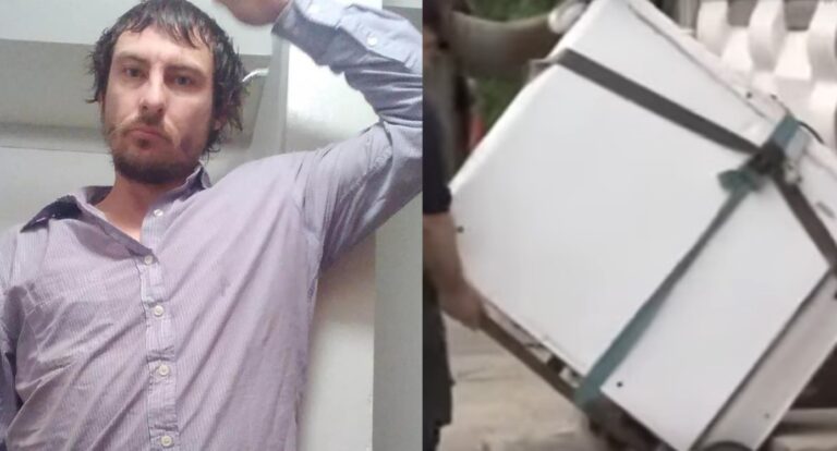 Sujeto se escondió de la policía en un congelador y fue hallado muerto días después