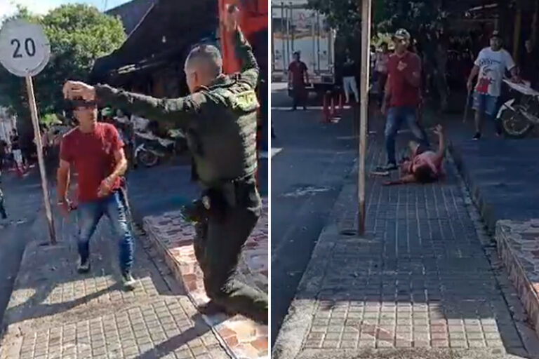 Colombia: Hombre asesinó a su pareja y luego fue abatido por la Policía