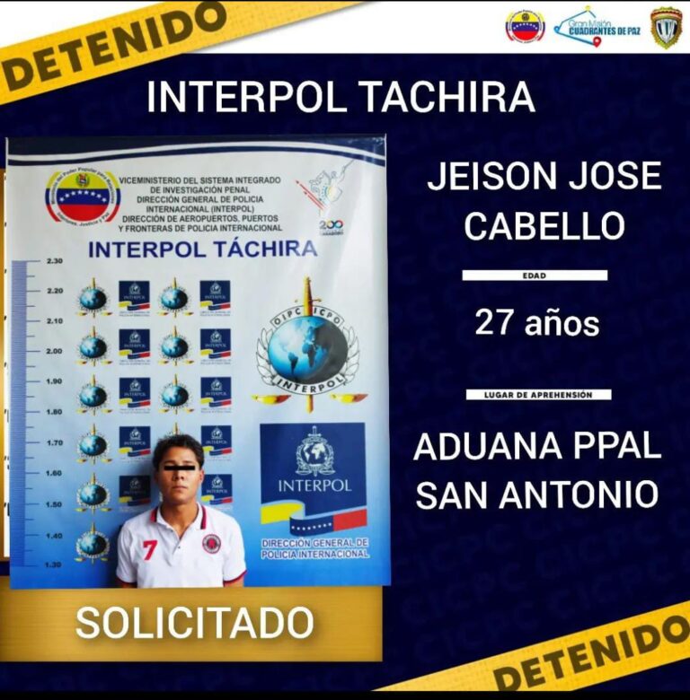 Capturado en frontera por robo y desvalijamiento de vehículo