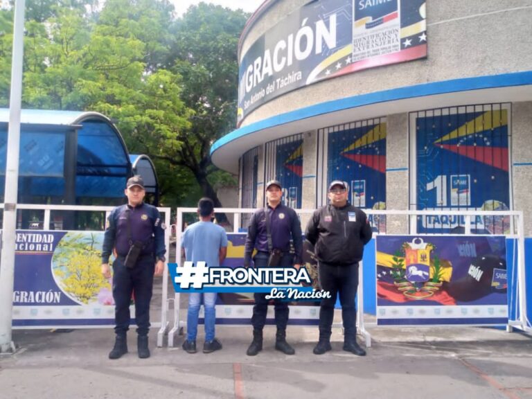 Detenido en frontera por robo agravado