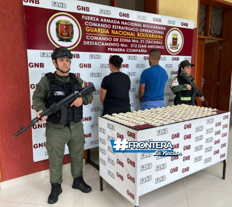 Cae en Peracal la banda ‘Los Caraqueños’ con 160 dediles de cocaína