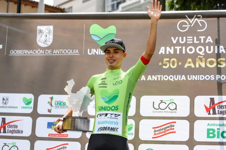 Diego Pescador (Shimano GW Sidermec) conquistó 50 edición de la Vuelta a Antioquia