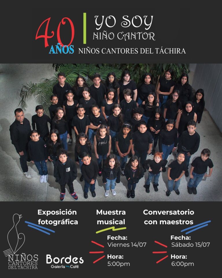 Niños Cantores del Táchira conmemoran 40 años de historia