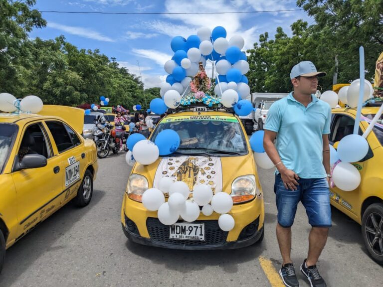 La mancha amarilla también celebró a su patrona