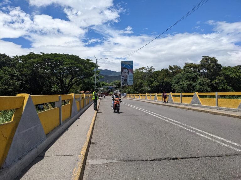 Así luce el tramo binacional este domingo #30Jul