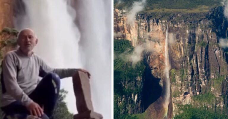 Español de 77 años viajó a Canaima para arrojar las cenizas de su esposa