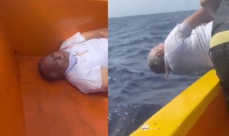 Supuesto narco venezolano habría sido lanzado vivo al mar por ajuste de cuentas