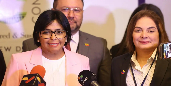 Delcy Rodríguez: Venezuela formalizó a los Brics