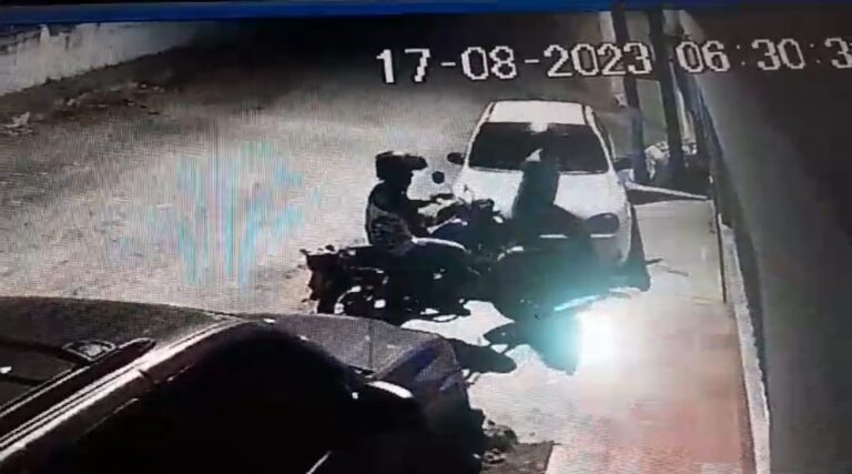 Roba a mototaxista en San Antonio y abandona el vehículo en barrio cercano a la trocha Las Pampas