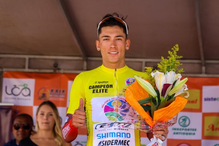 Alejandro Osorio (WG Shimano Sidermec) Campeón de la Vuelta al Magdalena