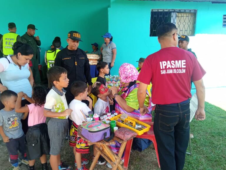 Más de 120 familias fueron atendidas en jornada social, médica y asistencial