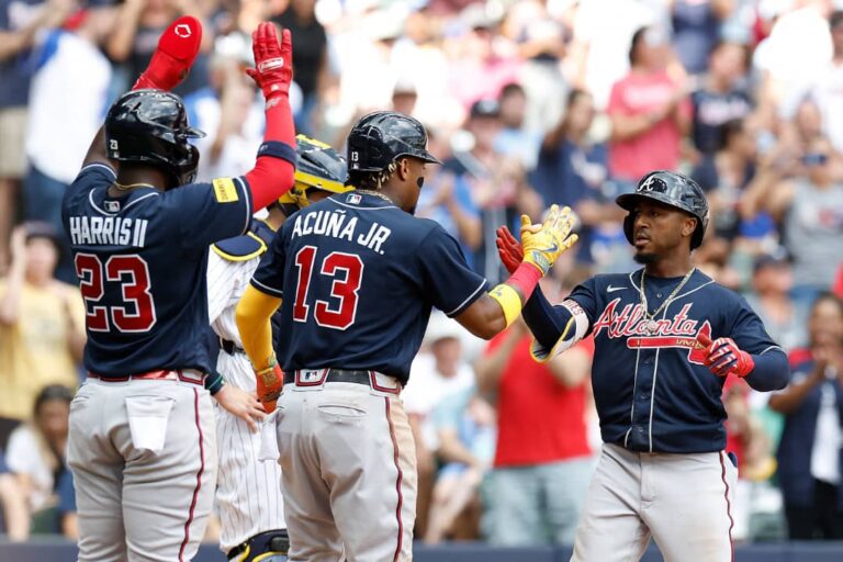 Bravos de Atlanta dividen honores con Nacionales y suman 100 triunfos