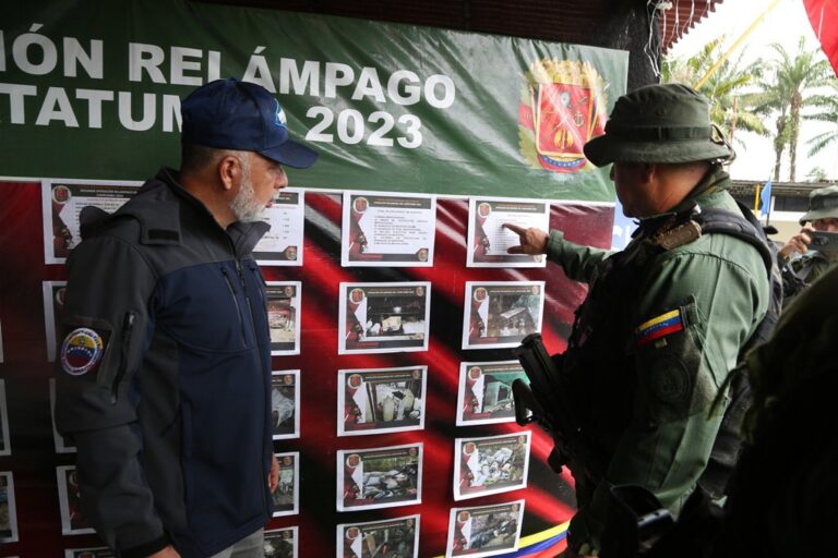 En operación “Relámpago del Catatumbo” incautan e incineran más de 10 mil kilos de clorhidrato de cocaína