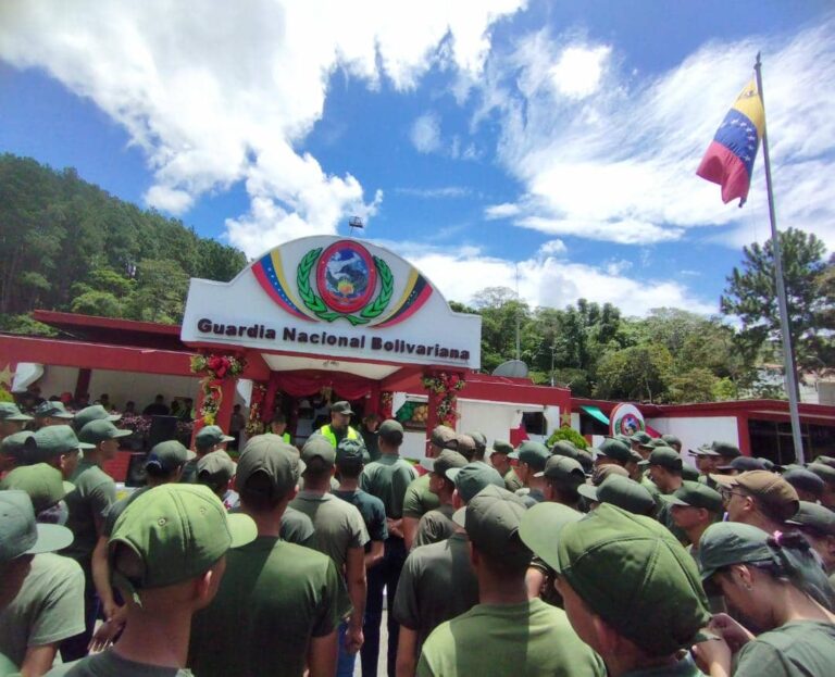Reciben a nuevos aspirantes a GNB en Táchira