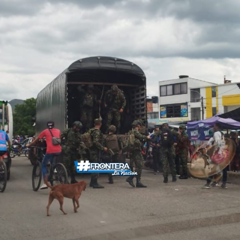 Militarizan La Parada