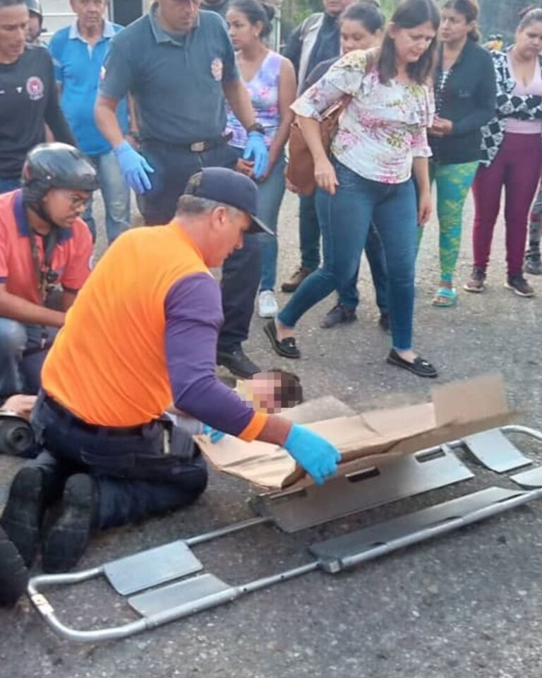 Arrollado escolar de 9 años en Guásimos