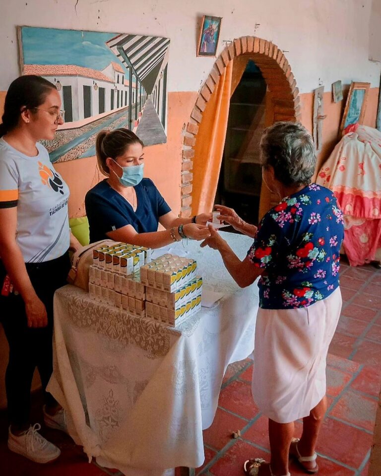 Jornada de atención social  en barrio La Palmita
