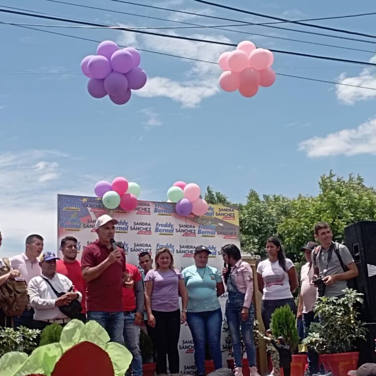 Oficialismo realiza concentración en El Palotal