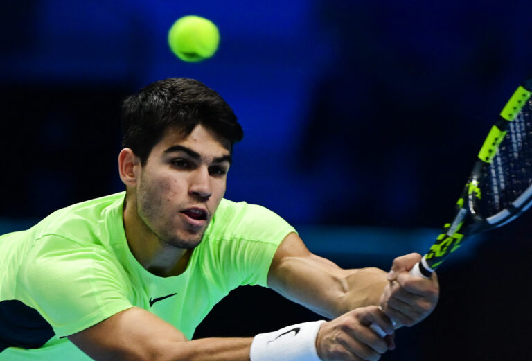 Alcaraz reacciona en el Master ATP