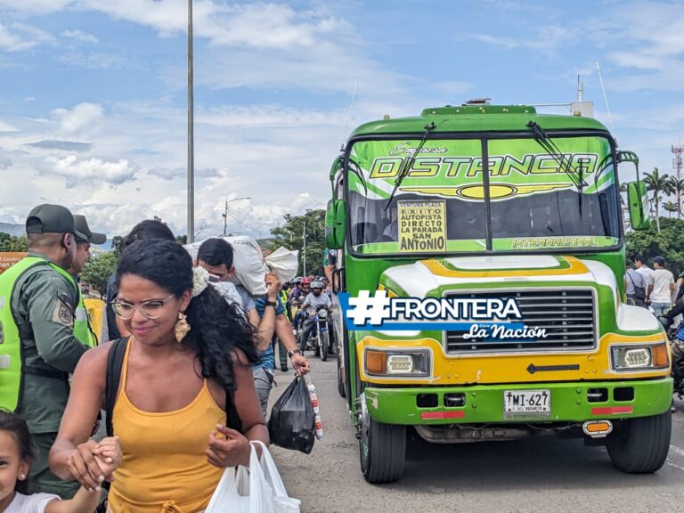 Los corta distancia regresan al puente Simón Bolívar