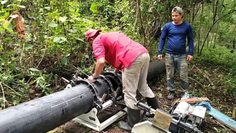 Construcción del Acueducto La Mulata avanza en un 90%