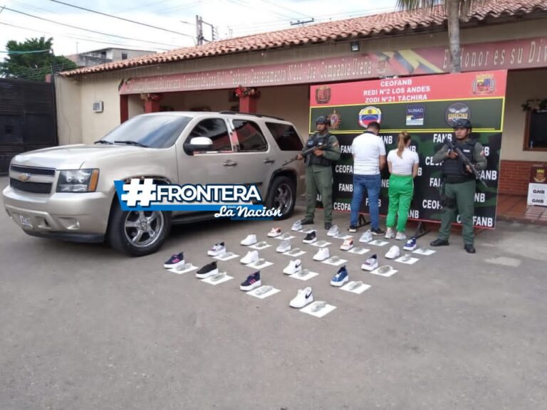 Capturados en el puente de Ureña con más de ocho kilos de marihuana ocultos en zapatos deportivos