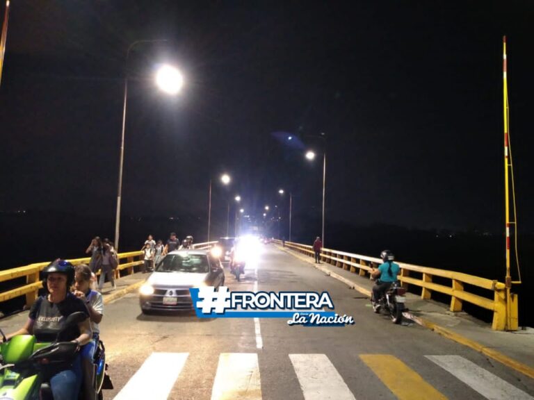 Recuperan alumbrado en el puente Francisco de Paula Santander