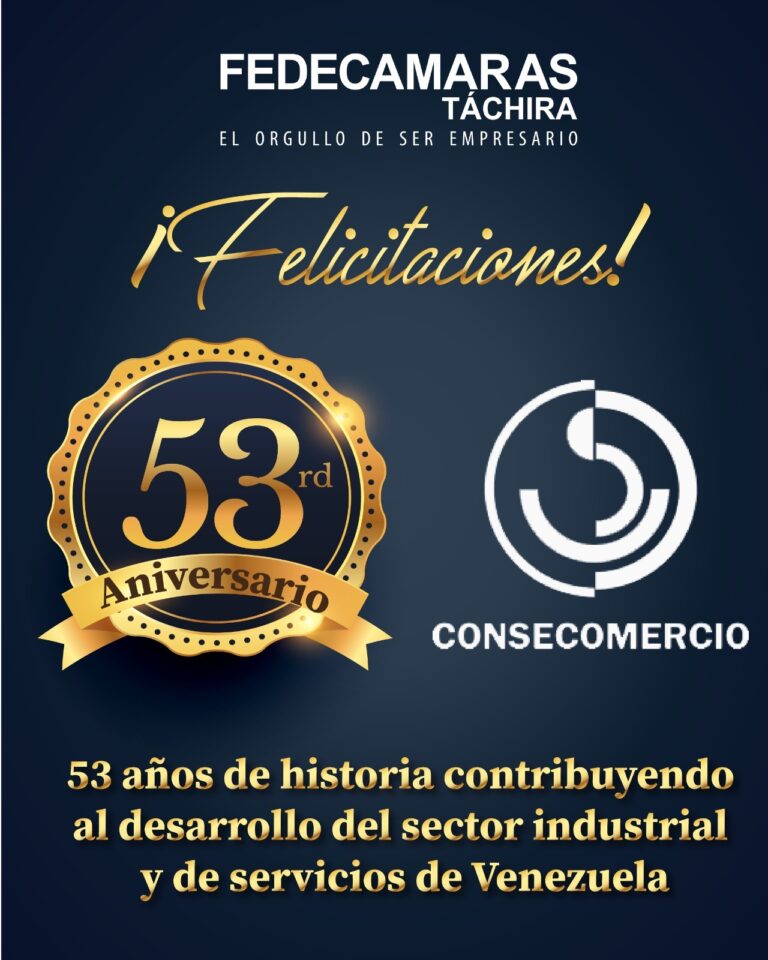 Consecomercio celebra 53 años impulsando el desarrollo económico de Venezuela