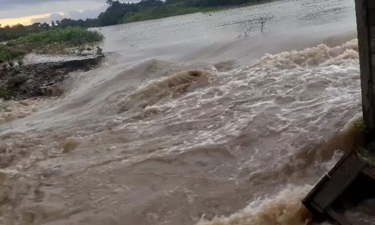 Unas 90.000 hectáreas se inundan por quiebre de muro en Catatumbo