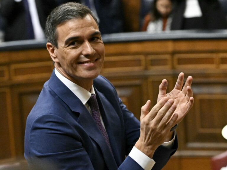 Pedro Sánchez reelegido como presidente del Gobierno español