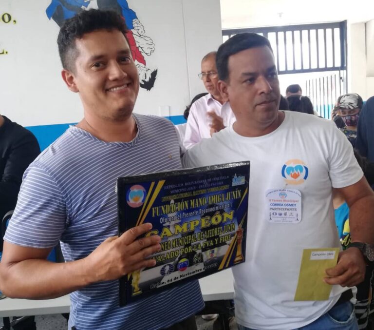 Exitoso Ajedrez Municipal de Rubio