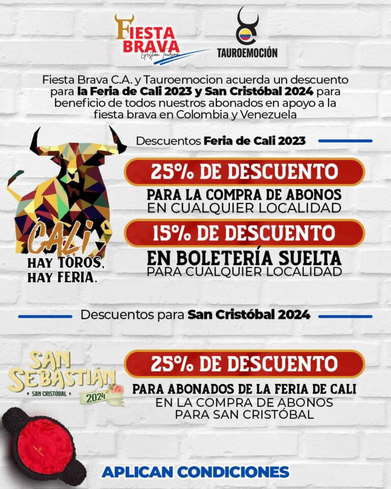 La tauromaquia: denominador común de la integración Colombo venezolana