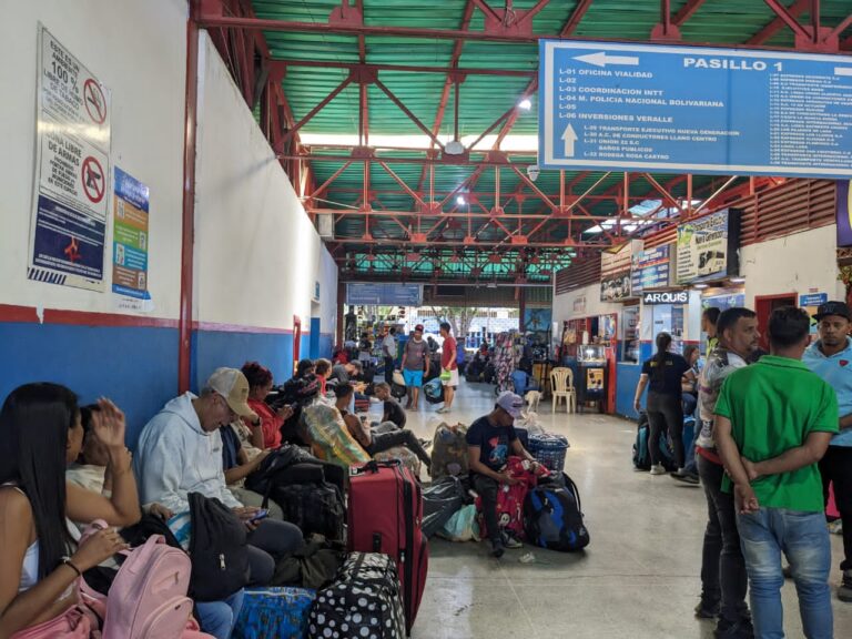 Tímido crecimiento de usuarios registra el terminal de San Antonio del Táchira