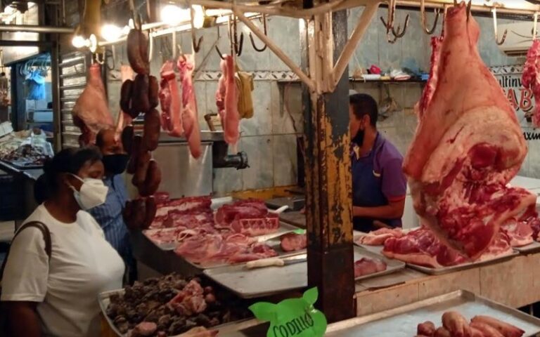 Un kg de pernil en Maturín cuesta mínimo Bs 167