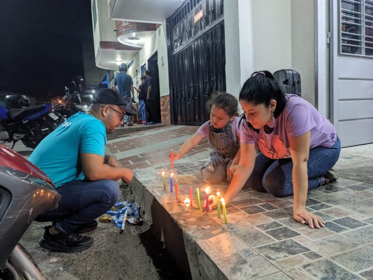 Noche de Velitas en la frontera