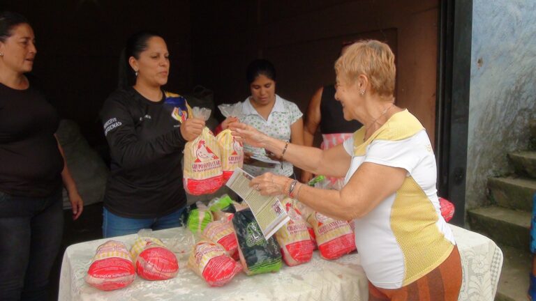 Más de mil 500 familias fueron favorecidas con combos proteicos en Táchira