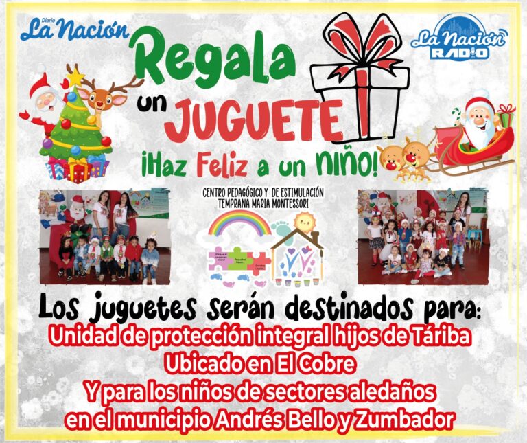 Recolección en los Bomberos de San Cristóbal “Regala un juguete y haz feliz a un niño”