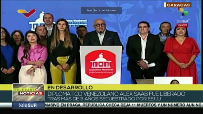 Rodríguez asegura que se conocerán las “torturas y vejaciones» que sufrió Álex Saab en EEUU