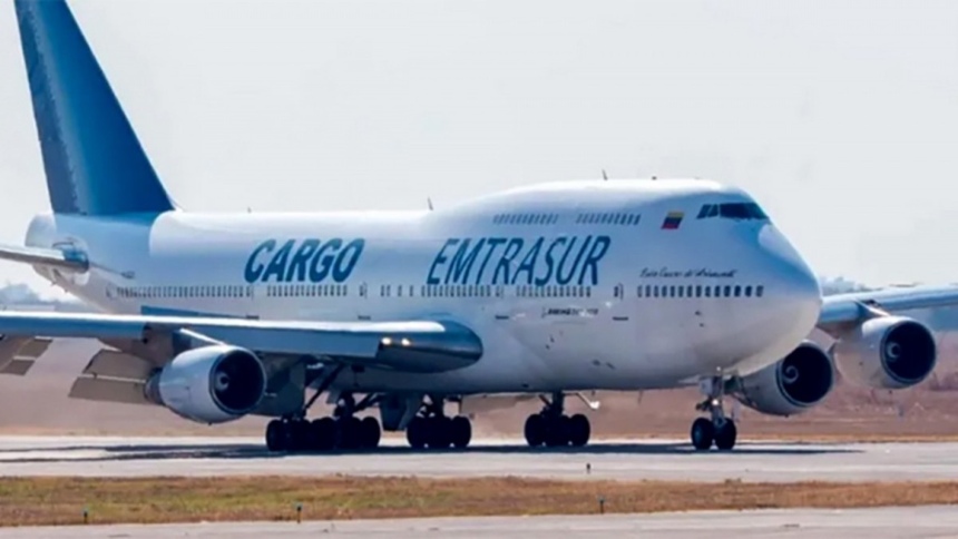 Venezuela exige a Argentina la «inmediata devolución» del avión de Emtrasur tras decisión de decomiso
