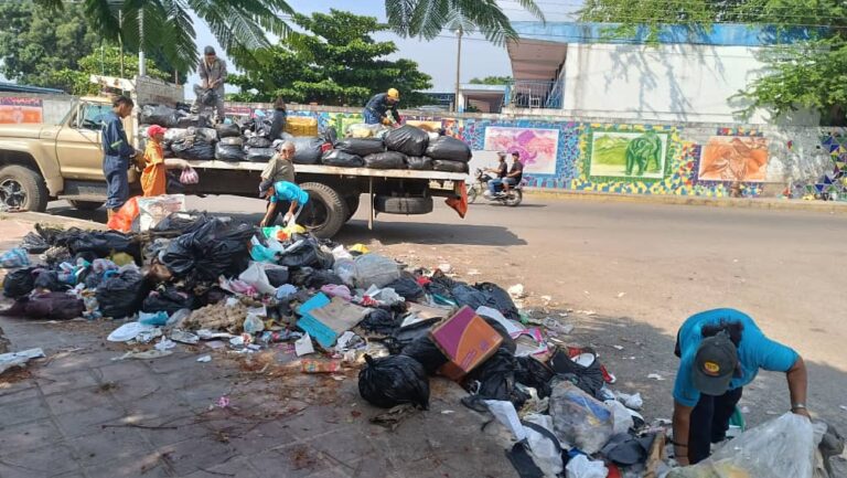 Activan plan de contingencia para recolección del aseo urbano en municipio Bolívar