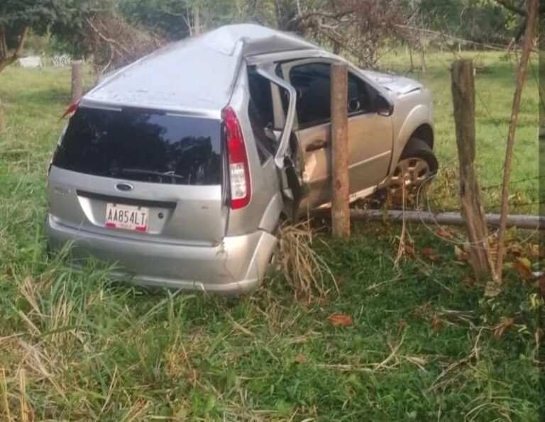 Fuerte accidente en García de Hevia