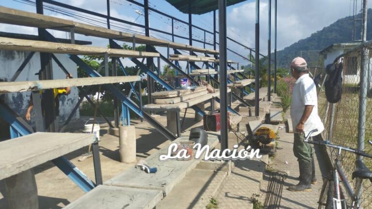 Comenzaron las restauraciones en el estadio de Pérez de Toloza en Colón