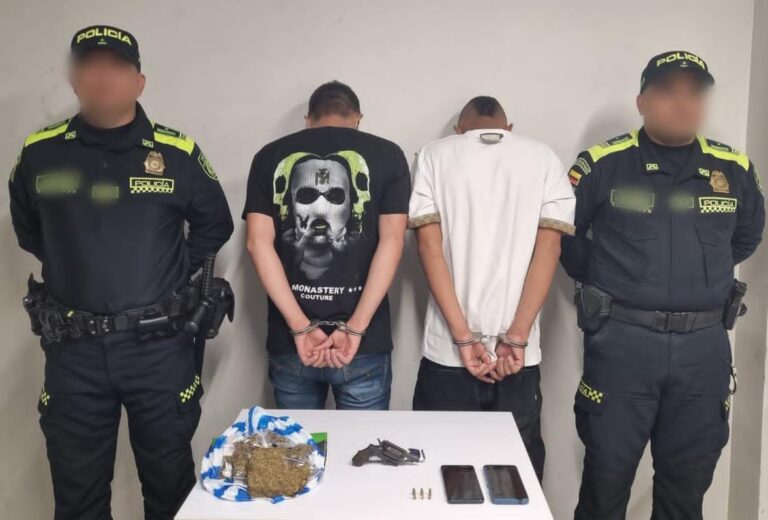 Aprehendidos en frontera con marihuana y un arma de fuego