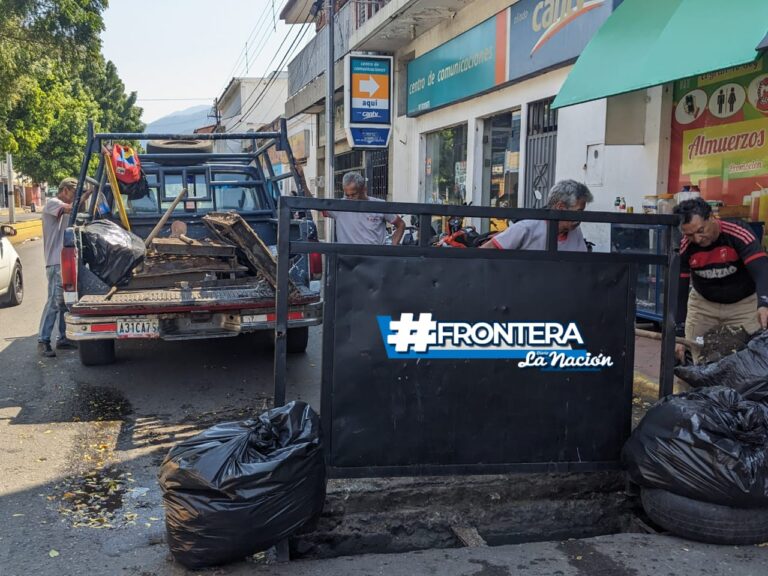 Arrancaron con los trabajos de recuperación de las alcantarillas en San Antonio