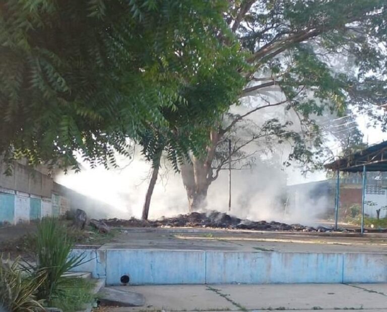 Anzoátegui | Denuncian quema de basura por falta de aseo urbano