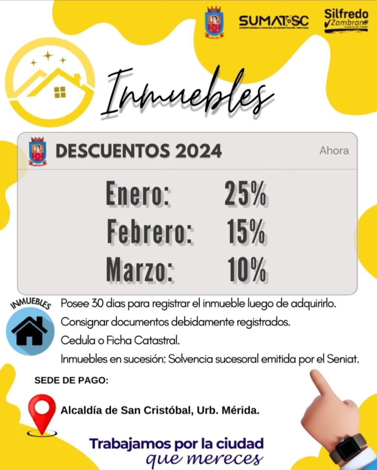 Arranca plan especial de recaudación tributaria San Cristóbal