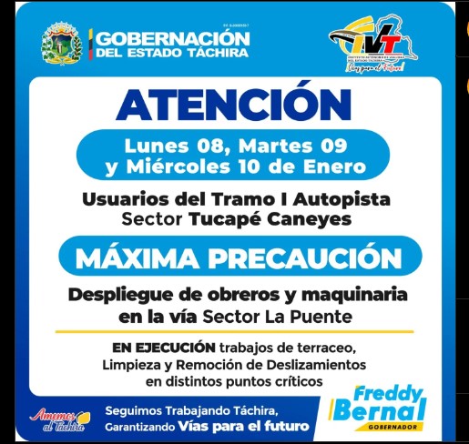 Despliegue de trabajos en la Autopista Caneyes-Tucapé